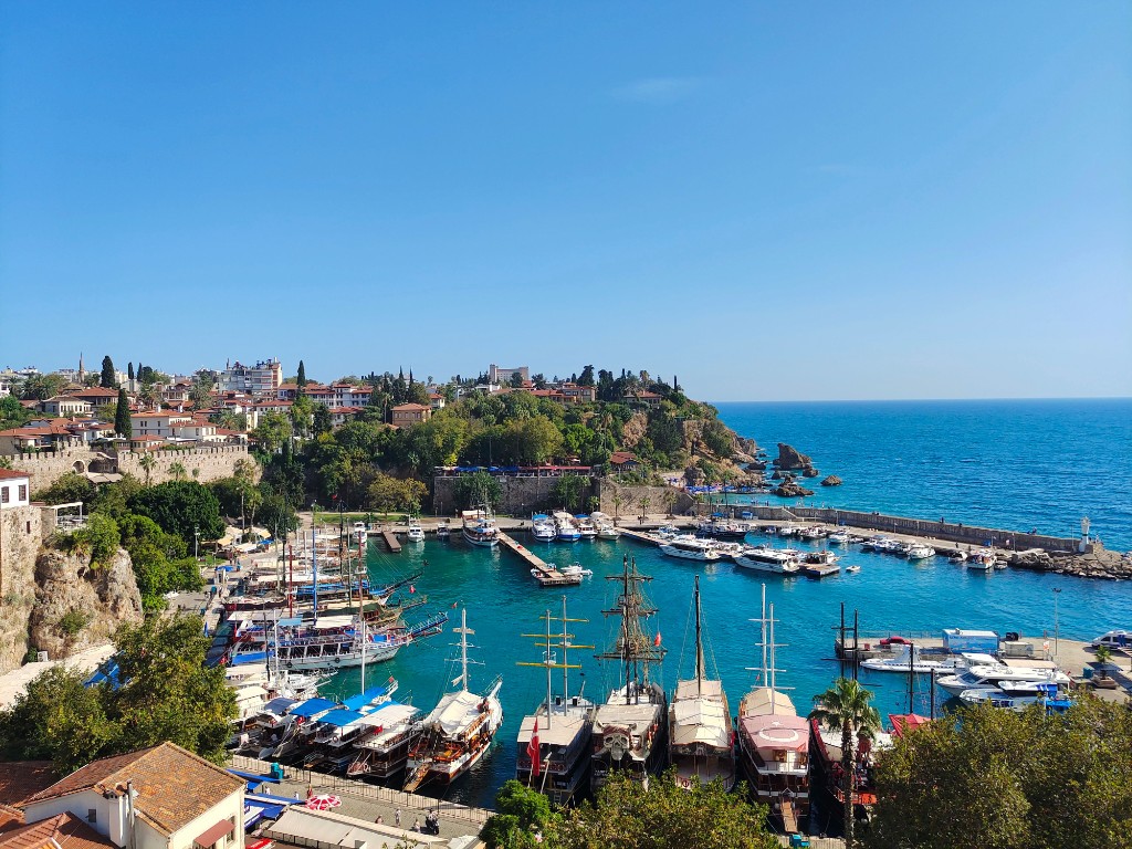 Kaleiçi Marina görünümü