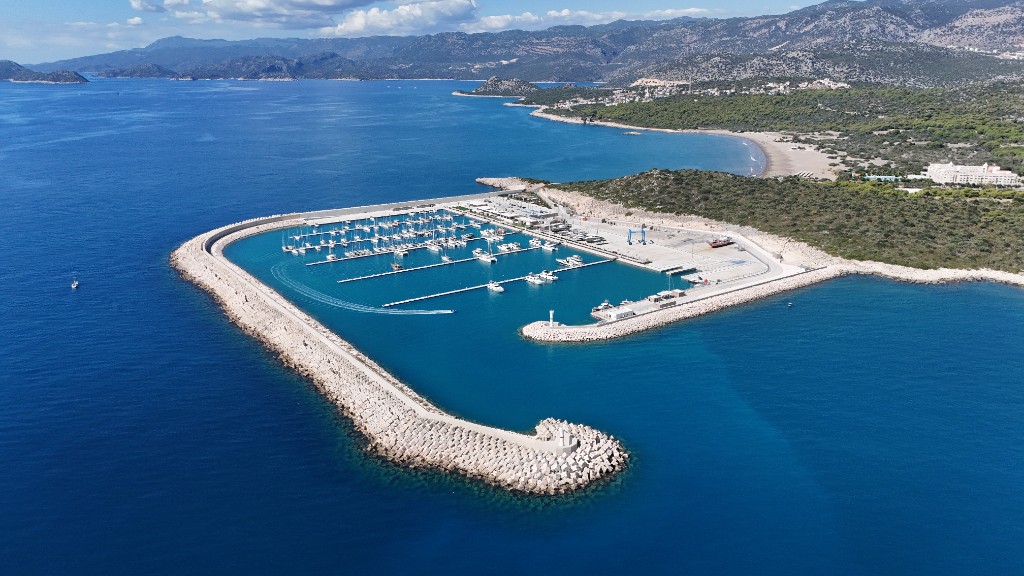 Setur Demre Marina görünümü